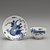 Lowestoft Porcelain Factory. <em>Tea Bowl and Saucer</em>, ca. 1770. Porcelain, Cup: 1 3/4 x 3 in. (4.4 x 7.6 cm). Brooklyn Museum, Gift of H. Randolph Lever, 63.143.8a-b. Creative Commons-BY (Photo: Brooklyn Museum, 63.143.8a-b_PS6.jpg)