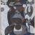 Toru Mabuchi (Japanese, 1920-1994). <em>A Haniwa and Earthenwares</em>, 1959. Woodblock print on paper, sheet/image: 22 1/8 x 16 1/8 in. (56.2 x 41 cm). Brooklyn Museum, Carll H. de Silver Fund, 63.67.4. © artist or artist's estate (Photo: Brooklyn Museum, 63.67.4_IMLS_PS3.jpg)