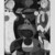Toru Mabuchi (Japanese, 1920-1994). <em>A Haniwa and Earthenwares</em>, 1959. Woodblock print on paper, sheet/image: 22 1/8 x 16 1/8 in. (56.2 x 41 cm). Brooklyn Museum, Carll H. de Silver Fund, 63.67.4. © artist or artist's estate (Photo: Brooklyn Museum, 63.67.4_bw_IMLS.jpg)
