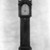 American. <em>Tall Clock</em>, ca. 1800. Mahogany, brass, 104 x 19 1/2 x 9 in.  (264.2 x 49.5 x 22.9 cm). Brooklyn Museum, Gift of Mrs. Teunis Schenck, 63.97. Creative Commons-BY (Photo: Brooklyn Museum, 63.97_acetate_bw.jpg)