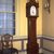 American. <em>Tall Clock</em>, ca. 1800. Mahogany, brass, 104 x 19 1/2 x 9 in.  (264.2 x 49.5 x 22.9 cm). Brooklyn Museum, Gift of Mrs. Teunis Schenck, 63.97. Creative Commons-BY (Photo: Brooklyn Museum, 63.97_view2_SL4.jpg)