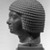  <em>Male Head</em>. Basalt, 4 13/16 x 4 x 4 5/16 in. (12.3 x 10.2 x 11 cm). Brooklyn Museum, Anonymous gift in memory of Mary E. Lever and H. Randolph Lever, 64.1.2. Creative Commons-BY (Photo: Brooklyn Museum, 64.1.2_side_bw.jpg)