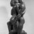 William Zorach (American, born Lithuania, 1887-1966). <em>The Embrace</em>, 1933. Bronze, 64 3/4 x 24 1/2 x 36 in. (164.5 x 62.2 x 91.4 cm). Brooklyn Museum, Purchased with funds given by The Honorable Emil N. Baar, Robert E. Blum, Mrs. Darwin R. James III, Robert A. Morse, Mrs. Louis Nathanson, Mr. and Mrs. Laurance Rockefeller, the Saul and Helen Rosen Foundation, Mrs. Hollis K. Thayer, Dr. John F. Thompson and Elizabeth Thompson and Carll H. de Silver Fund, 64.144. © artist or artist's estate (Photo: Brooklyn Museum, 64.144_view5_acetate_bw.jpg)