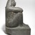 Egyptian. <em>Padimahes</em>, ca. 760-525 B.C.E. Granodiorite with feldspar phenocrystals, 18 1/4 x 8 11/16 x 12 5/8 in., 115 lb. (46.3 x 22 x 32.1 cm, 52.16kg). Brooklyn Museum, Charles Edwin Wilbour Fund, 64.146. Creative Commons-BY (Photo: Brooklyn Museum, 64.146_right_PS1.jpg)