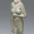  <em>Woman Holding a Lily Scepter</em>, 305-30 B.C. Faience, 4 3/16 x 2 1/16 in. (10.6 x 5.2 cm). Brooklyn Museum, Charles Edwin Wilbour Fund, 64.198. Creative Commons-BY (Photo: Brooklyn Museum, 64.198_threequarter_left_PS2.jpg)