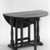 American. <em>Drop Leaf Table with Trestle Legs and Straight Gates</em>, ca. 1690. Cherry wood Brooklyn Museum, Gift of Jerome Blum, 64.201. Creative Commons-BY (Photo: Brooklyn Museum, 64.201_acetate_bw.jpg)