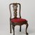  <em>Side Chair (Taburete)</em>, 1750-1800. Mahogany with modern upholstery, 40 x 22 x 16 3/4 in. (101.6 x 55.9 x 42.5 cm). Brooklyn Museum, Gift of Robert W. Dowling, 64.243.1. Creative Commons-BY (Photo: Brooklyn Museum, 64.243.1_PS4.jpg)