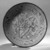 Mixteca-Puebla. <em>Tripod Bowl with Skull</em>, 1000-1500. Ceramic, pigments, 5 15/16 x 10 1/2 x 10 1/2 in. (15.1 x 26.7 x 26.7 cm). Brooklyn Museum, Carll H. de Silver Fund, 64.51.1. Creative Commons-BY (Photo: Brooklyn Museum, 64.51.1_interior_acetate_bw.jpg)