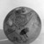 Maya. <em>Tripod Bowl</em>, 600-900 C.E. Clay, pigment, 3 15/16 x 5 1/2 in.  (10 x 14 cm). Brooklyn Museum, Gift of Teochita, Inc., 65.18. Creative Commons-BY (Photo: Brooklyn Museum, 65.18_bottom_acetate_bw.jpg)