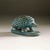  <em>Hedgehog</em>, ca. 1938-1700 B.C.E. Faience, 1 5/8 x 1 5/8 x 2 13/16 in. (4.2 x 4.1 x 7.1 cm). Brooklyn Museum, Charles Edwin Wilbour Fund, 65.2.1. Creative Commons-BY (Photo: Brooklyn Museum, 65.2.1_SL1.jpg)