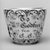 Charles Cartlidge & Co. (1848-1856). <em>Cup and Saucer</em>, ca. 1850. Porcelain, Cup (a): 3 1/2 x 5 3/8 x 4 1/2 in. (8.9 x 13.7 x 11.4 cm). Brooklyn Museum, Gift of Mrs. Henry W. Patten, 65.201.1a-b. Creative Commons-BY (Photo: Brooklyn Museum, 65.201.1a-b_detail_acetate_bw.jpg)