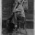 Ernest Crichlow (American, 1914-2005). <em>Shoe Shine</em>, 1953. Oil on Masonite, 16 1/16 x 12 1/16in. (40.8 x 30.6cm). Brooklyn Museum, Gift of Daniel and Rita Fraad, Jr., 65.204.3 (Photo: Brooklyn Museum, 65.204.3_acetate_bw.jpg)