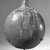 Wari. <em>Face-Neck Jar</em>, 600-1100. Ceramic, slip, pigment, 9 x 6 1/4 x 4 1/8 in. (22.9 x 15.9 x 10.5 cm). Brooklyn Museum, Ella C. Woodward Memorial Fund

, 65.205. Creative Commons-BY (Photo: Brooklyn Museum, 65.205_acetate_bw.jpg)