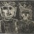 Louise Nevelson (American, born Ukraine, 1899-1988). <em>Royalty</em>, 1952-1954. Etching on paper, sheet: 20 x 26 3/4 in. (50.8 x 67.9 cm). Brooklyn Museum, Gift of Louise Nevelson, 65.22.22. © artist or artist's estate (Photo: Brooklyn Museum, 65.22.22_PS6.jpg)