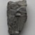  <em>Fragment of Palette</em>, ca. 3200-2800 B.C.E. Schist, 3 3/16 x 1 15/16 x 13/16 in. (8.1 x 5 x 2 cm). Brooklyn Museum, Charles Edwin Wilbour Fund, 66.175. Creative Commons-BY (Photo: Brooklyn Museum, 66.175_front_PS6.jpg)