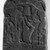  <em>Donation Stela with Image of the God Heka ("Magic"), the Goddess Sakhmet and a Curse</em>, ca. 945-715 B.C.E. Limestone, 15 1/2 x 7 5/16 x 4 15/16 in. (39.3 x 18.5 x 12.5 cm). Brooklyn Museum, Charles Edwin Wilbour Fund, 67.119. Creative Commons-BY (Photo: Brooklyn Museum, 67.119_negD_bw_IMLS.jpg)