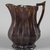 Otto Lewis. <em>Pitcher</em>, ca. 1850. Rockingham-glazed earthenware, 9 1/8 x 6 1/2 in. (23.2 x 16.5 cm). Brooklyn Museum, H. Randolph Lever Fund, 67.129.2. Creative Commons-BY (Photo: Brooklyn Museum, 67.129.2_PS5.jpg)