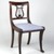 Duncan Phyfe (American, born Scotland, 1768-1854). <em>Chair, One from a Set of 10</em>, 1816. Mahogany, watered damask, Height of back: 23 1/4 in. (59.1 cm). Brooklyn Museum, H. Randolph Lever Fund, 67.19.5. Creative Commons-BY (Photo: Brooklyn Museum, 67.19.5_PS2.jpg)