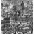 Samuel Chamberlain (American, 1895-1975). <em>Church and Market Place</em>, 1930. Drypoint, 9 x 6 1/2 in. (22.9 x 16.5 cm). Brooklyn Museum, Gift of Mrs. Harold J. Baily, 67.27.5. © artist or artist's estate (Photo: Brooklyn Museum, 67.27.5_acetate_bw.jpg)