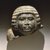 <em>Head of a Nobleman</em>, ca. 2650-2600 B.C.E. Granite, 8 1/2 x 9 x 6 in. (21.6 x 22.9 x 15.2 cm). Brooklyn Museum, Charles Edwin Wilbour Fund, 67.5.1. Creative Commons-BY (Photo: Brooklyn Museum, 67.5.1_SL1.jpg)