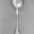 O.C. Forsyth. <em>Spoon</em>, ca. 1815., 7 3/16 in. (18.3 cm). Brooklyn Museum, Gift of Charles R. S. Leckie, 67.56.2. Creative Commons-BY (Photo: Brooklyn Museum, 67.56.2_back_bw.jpg)