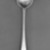 J.D.W.. <em>Spoon</em>, ca. 1795. Silver, 5 1/2 in. (14 cm). Brooklyn Museum, Gift of Charles R. S. Leckie, 67.56.8. Creative Commons-BY (Photo: Brooklyn Museum, 67.56.8_front_bw.jpg)