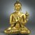  <em>Seated Maitreya</em>, 13th-14th century. Gilt copper alloy, 10 1/4 x 7 1/2 x 3 in. (26 x 19.1 x 7.6 cm). Brooklyn Museum, Charles Stewart Smith Memorial Fund, 67.80. Creative Commons-BY (Photo: Brooklyn Museum, 67.80_SL1.jpg)