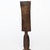 Fante. <em>Doll (Akuaba)</em>, late 19th or early 20th century. Carved wood, coffee beans, incised, (height: 35.5 cm). Brooklyn Museum, Caroline A.L. Pratt Fund, 68.10.2. Creative Commons-BY (Photo: Brooklyn Museum Photograph, 68.10.2_back_PS11.jpg)