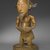 Hemba. <em>Standing Male Figure (Sigiti)</em>, late 19th century. Carved, stained lightwood, incised, polished, woven reed, 17 3/4 x 8 x 8 in. (45.1 x 20.3 x 20.3 cm). Brooklyn Museum, Gift of the Florence and Carl L. Selden Foundation, 68.32. Creative Commons-BY (Photo: Brooklyn Museum, 68.32_PS2.jpg)