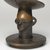 Mangbetu. <em>Lid with Figurative Head</em>, 19th century. Wood, stain, 11 x 9 x 9 in. (27.9 x 22.9 x 22.9 cm). Brooklyn Museum, Ella C. Woodward Memorial Fund, 68.33. Creative Commons-BY (Photo: Brooklyn Museum, 68.33_PS1.jpg)