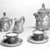 Union Porcelain Works (1863-ca. 1922). <em>Sugar Bowl and Cover</em>, ca. 1876. Porcelain, Height: 4 1/2 in. (11.4 cm). Brooklyn Museum, Gift of Franklin Chace, 68.87.30a-b. Creative Commons-BY (Photo: , 68.87.28a-b-.32a-b_bw.jpg)