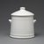 Union Porcelain Works (1863-ca. 1922). <em>Sugar Bowl and Cover</em>, ca. 1876. Porcelain, 4 1/8 x 3 3/4 x 3 1/2 in. (10.5 x 9.5 x 8.9 cm). Brooklyn Museum, Gift of Franklin Chace, 68.87.35a-b. Creative Commons-BY (Photo: Brooklyn Museum, 68.87.35a-b_PS6.jpg)