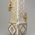 Union Porcelain Works (1863-ca. 1922). <em>Vase</em>, ca. 1884. Porcelain, 14 7/8 x 6 1/4 x 6 1/4 in. (37.8 x 15.9 x 15.9 cm). Brooklyn Museum, Gift of Franklin Chace, 68.87.44. Creative Commons-BY (Photo: Brooklyn Museum, 68.87.44_view2_PS9.jpg)