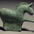  <em>Belt Hook in the Shape of a Horse</em>, 3rd century. Bronze with green patination, 2 3/8 x 3 5/8 in.  (6.0 x 9.2 cm). Brooklyn Museum, Gift of Mr. and Mrs. Paul E. Manheim, 69.125.11. Creative Commons-BY (Photo: Brooklyn Museum, 69.125.11.jpg)
