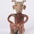 Jalisco. <em>Seated Male Figure</em>, ca. 200. Ceramic, slip, 16 x 9 x 8 in. (40.6 x 22.9 x 20.3 cm). Brooklyn Museum, Gift of Mr. and Mrs. Arnold Maremont, 69.132.2. Creative Commons-BY (Photo: Brooklyn Museum, 69.132.2_front_PS22.jpg)