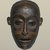 Chokwe. <em>Mask (Mwana Pwo)</em>, 19th century. Wood, 7 1/2 x 3 1/8 x 5 1/2 in. (19.1 x 8 x 14 cm). Brooklyn Museum, Gift of Mr. and Mrs. John McDonald, 69.168.2. Creative Commons-BY (Photo: Brooklyn Museum, 69.168.2_PS2.jpg)