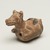 Maya. <em>Whistle</em>, 300-800. Ceramic, pigment, 2 7/8 × 3 × 3 7/8 in. (7.3 × 7.6 × 9.8 cm). Brooklyn Museum, Gift of Leonardo Patterson, 69.170.1. Creative Commons-BY (Photo: Brooklyn Museum, 69.170.1_view01_PS11.jpg)
