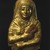  <em>Mummy Cartonnage of a Woman</em>, 1st century C.E. Linen, gesso, gold leaf, glass, faience, 23 x 14 x 9 in. (58.4 x 35.6 x 22.9 cm). Brooklyn Museum, Charles Edwin Wilbour Fund, 69.35. Creative Commons-BY (Photo: Brooklyn Museum, 69.35_SL1.jpg)