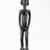 Dogon. <em>Figure of a Standing Female</em>, late 19th or early 20th century. Wood, 22in. (55.9cm). Brooklyn Museum, Robert B. Woodward Memorial Fund and Gift of Arturo and Paul Peralta-Ramos, by exchange, 69.39.1. Creative Commons-BY (Photo: Brooklyn Museum, 69.39.1_bw.jpg)