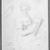 Daniel Huntington (American, 1816-1906). <em>Woman Holding Book</em>, ca. 1839-58. Graphite on paper, Sheet: 10 9/16 x 7 3/16 in. (26.8 x 18.3 cm). Brooklyn Museum, Dick S. Ramsay Fund, 69.62.1 (Photo: Brooklyn Museum, 69.62.1_acetate_bw.jpg)