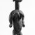 Umale Oganegi (Igala, born ca. 1929, flourished 1940s-1970s). <em>Standing Female Figure</em>, 20th century. Wood, indigo, 16 1/4 x 5 x 4 in. (41.3 x 12.8 x 10.2 cm). Brooklyn Museum, Gift of Dr. and Mrs. Ernst Anspach, 70.105. Creative Commons-BY (Photo: Brooklyn Museum, 70.105_bw.jpg)
