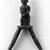 Yorùbá. <em>Figure of a Kneeling Male Woodcarver</em>, 19th or 20th century. Wood, pigment, 16 3/4 in. Brooklyn Museum, Gift of Merton D. Simpson to the Jennie Simpson Educational Collection of African Art, 70.73.6. Creative Commons-BY (Photo: Brooklyn Museum, 70.73.6_bw.jpg)