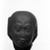  <em>Male Head with Recut Face</em>, 4th century B.C.E. and modern times. Basalt, 3 9/16 x 2 11/16 x 3 3/4 in. (9 x 6.9 x 9.5 cm). Brooklyn Museum, Charles Edwin Wilbour Fund, 71.10.2. Creative Commons-BY (Photo: Brooklyn Museum, 71.10.2_front_35mm_bw.jpg)