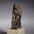  <em>Kneeling Statuette of King Necho</em>, ca. 610-595 B.C.E. Bronze, 5 1/2 x 2 1/4 x 2 3/4in. (14 x 5.7 x 7cm). Brooklyn Museum, Charles Edwin Wilbour Fund, 71.11. Creative Commons-BY (Photo: Brooklyn Museum, 71.11_SL1.jpg)