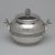Tiffany & Company (American, founded 1853). <em>Sugar Bowl with Cover</em>, ca. 1868. Silver, 5 x 7 1/4 x 5 3/8 in. (12.7 x 18.4 x 13.7 cm). Brooklyn Museum, Gift of Eleanor Keveney in memory of Clarence A. Pratt, 71.144.3a-b. Creative Commons-BY (Photo: Brooklyn Museum, 71.144.3a-b_back.jpg)