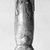 Lega. <em>Figurine Individally Held by a Kindi (Maginga)</em>, early 20th century. Ivory, glass, 7 x 1 1/2 x 1 1/2 in. (17.8 x 3.8 x 3.8 cm). Brooklyn Museum, Gift of Jerome Furman, 71.19.5. Creative Commons-BY (Photo: Brooklyn Museum, 71.19.5_bw.jpg)