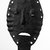 Lega. <em>Mask</em>, late 19th or early 20th century. Iron, 7 3/4 x 4 1/4 x 1 in. (19.7 x 10.8 x 2.3 cm). Brooklyn Museum, Gift of David R. Markin, 71.21.2. Creative Commons-BY (Photo: Brooklyn Museum, 71.21.2_bw.jpg)