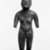 Olmec. <em>Standing Figure</em>, 1200-400 B.C.E. Ceramic, 6 1/4 x 2 1/2 x 1 in. (15.9 x 6.4 x 2.5 cm). Brooklyn Museum, Gift of Elliot Picket, 71.22.1. Creative Commons-BY (Photo: Brooklyn Museum, 71.22.1_bw.jpg)