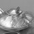 Liberty & Company (British, founded 1875). <em>Tea Service: Teapot</em>, ca 1903. Hammered pewter, 4 1/4 x 6 3/4 in. (10.8 x 17.1 cm). Brooklyn Museum, Alfred T. and Caroline S. Zoebisch Fund, 71.71e. Creative Commons-BY (Photo: Brooklyn Museum, 71.71e_bw.jpg)