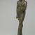  <em>Standing Royal Figure</em>, 30 B.C.E.-642 C.E. Bronze, 14 x 3 3/4 x 5 1/2 in. (35.6 x 9.5 x 14 cm). Brooklyn Museum, Gift of Helena Simkhovitch in memory of her father, Vladimir G. Simkhovitch, 72.129. Creative Commons-BY (Photo: , 72.129_threequarter_left_PS1.jpg)